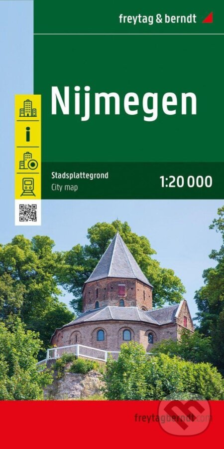Nijmegen 1:20 000 / plán města (freytag&berndt)