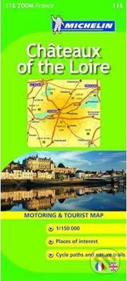 Chateaux of the Loire - Map (Michellin)