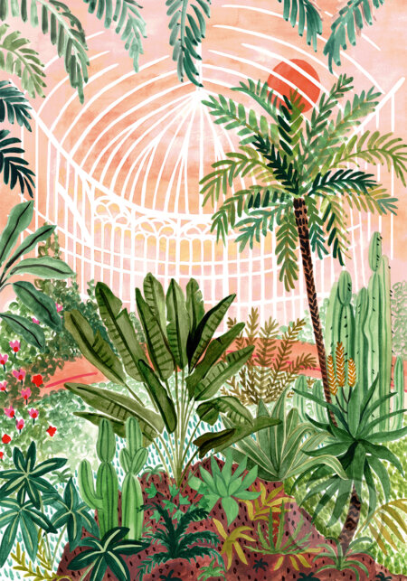 Viktoriánsky skleník - Midnight To 6 - puzzle z kategorie 500 - 1000 dílků