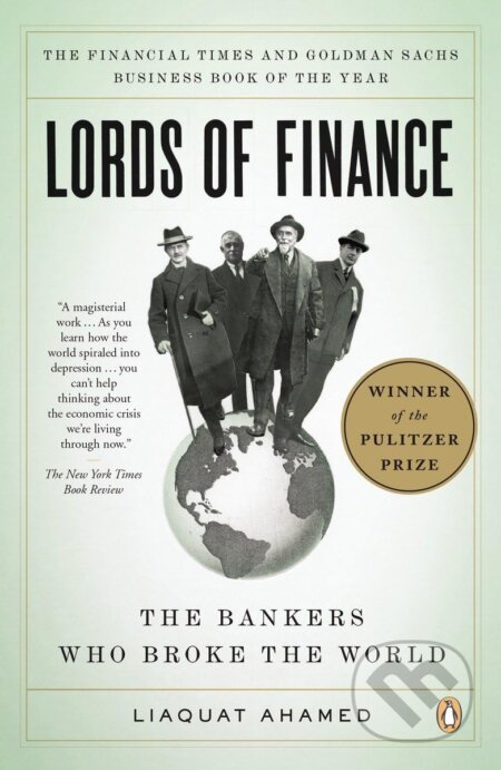 Kniha: Lords of Finance (Liaquat Ahamed). Penguin Books, 2009