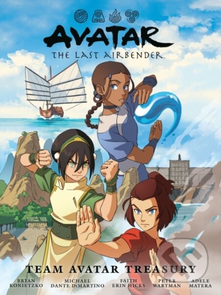 Avatar: The Last Airbender - Team Avatar Treasury Library Edition - Faith Erin Hicks, Peter Wartman (ilustrátor), Adele Matera (ilustrátor), Dark Horse, 2024