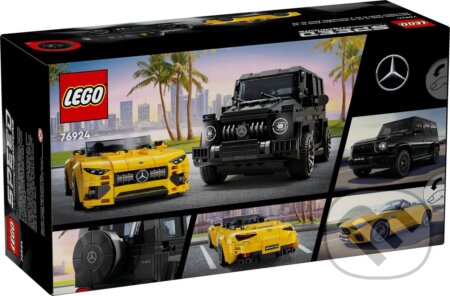 Spoločenská hra: Mercedes-AMG G 63 a Mercedes-AMG SL 63 (LEGO). LEGO, 2024