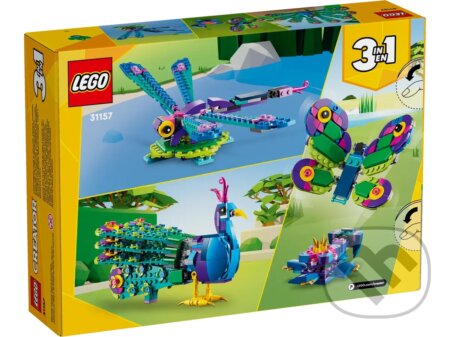 Spoločenská hra: Exotický páv (LEGO). LEGO, 2024