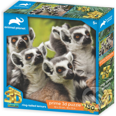 Lemur - puzzle z kategorie Zvířata