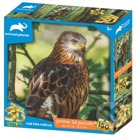 Červený drak Milvus - puzzle z kategorie 60 - 300 dílků