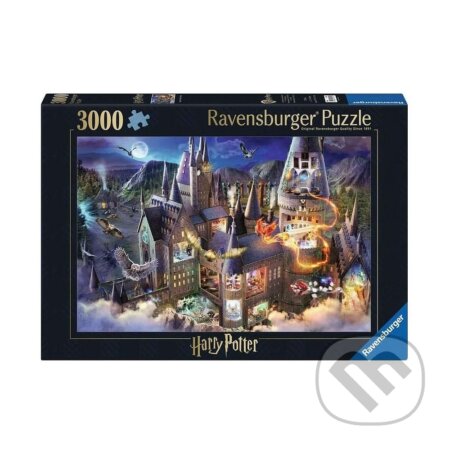 Puzzle: Harry Potter: Bradavický hrad (Ravensburger). Ravensburger, 2024