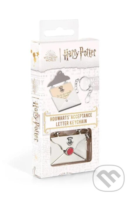 Harry Potter Kľúčenka Dopis z Bradavic (Noble Collection)