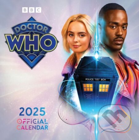 Oficiálny nástenný kalendár 2025: Doctor Who s plagátom (). , 2024