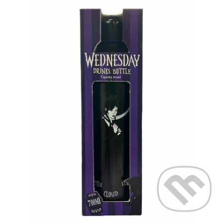 Nerezová fľaša Wednesday (700 ml) - hra z kategorie Filmový merchandise