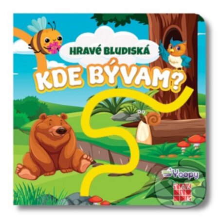 Kniha: Hravé bludiská - Kde bývam? (Taktik)