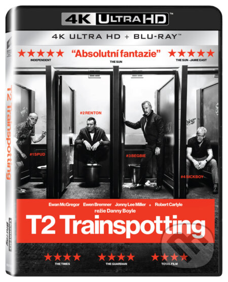 T2 Trainspotting Ultra HD Blu-ray - Danny Boyle, Bonton Film, 2017