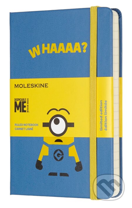 Moleskine - Mimoni modrý zápisník, Moleskine, 2017