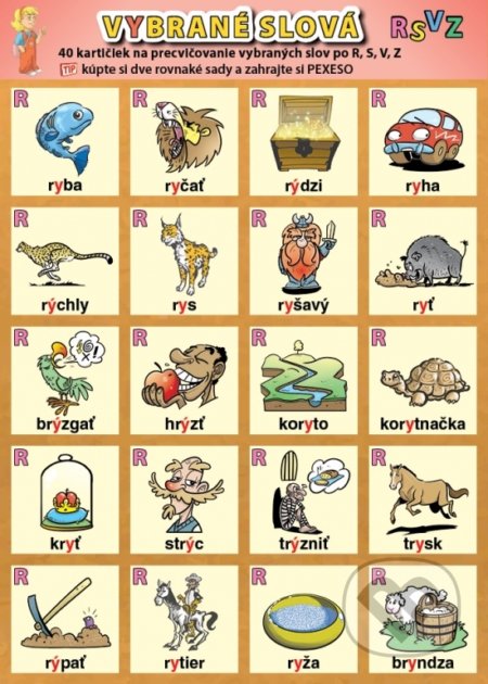 Vybrané slová po R, S, V, Z - Petr Kupka - kniha z kategorie 1. stupeň
