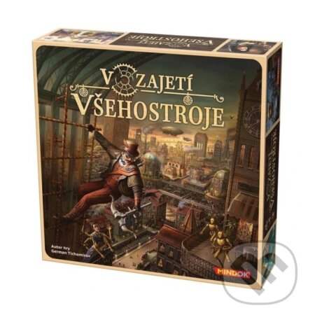 Kniha V zajetí Všehostroje