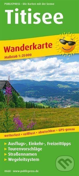 Titisee 1:25 000 / turistická mapa (freytag&berndt)