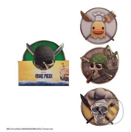One Piece Set podtácok 4 ks