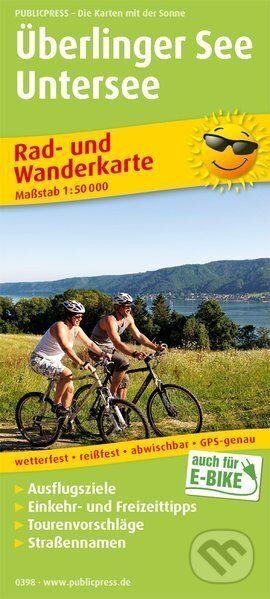 Überlinger See-Untersee 1:50 000 / cyklistická a turistická mapa (freytag&berndt)