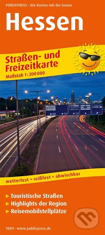 Hesensko 1:200 000 / automapa (freytag&berndt)