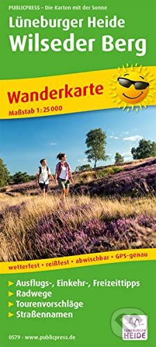 Lüneburg Heath, Wilseder Berg 1:25 000 / turistická mapa (freytag&berndt)