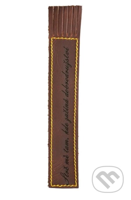 Záložka Strč si mě tam, kde začíná dobrodružství