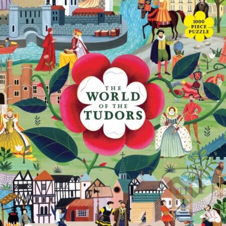 World Of The Tudors 1000 Piece Jigsaw (A Jigsaw Puzzle with 50 Historical Figures to Find) - puzzle z kategorie Puzzle