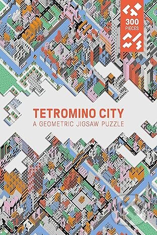 Tetromino City: A Geometric Jigsaw Puzzle (Magma for Laurence King)