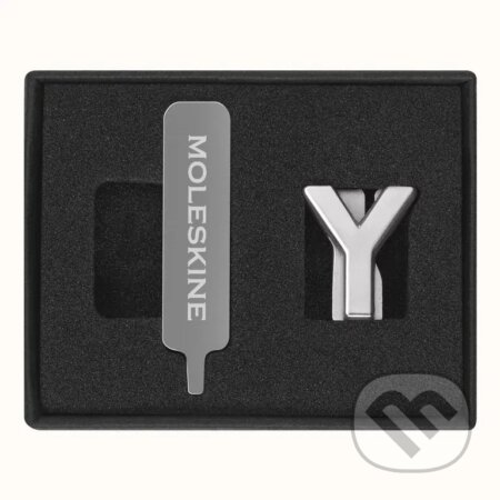 Moleskine - ozdoba na zápisník – písmeno Y