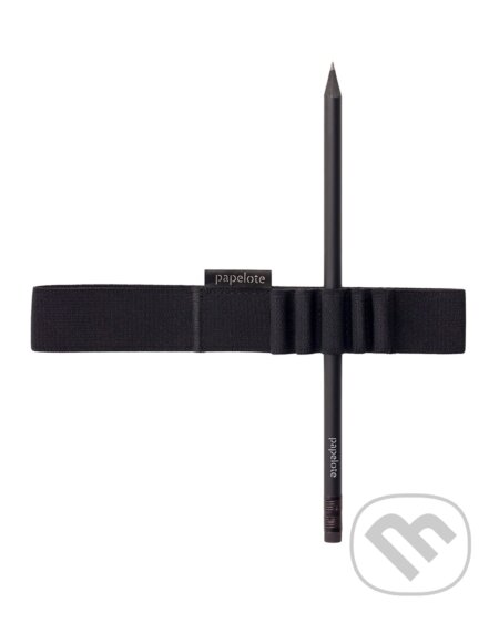 Gumička na tužky A5 (Černá)