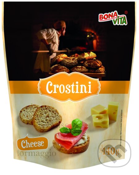 Crostini sýrové, Bona Vita, 2017