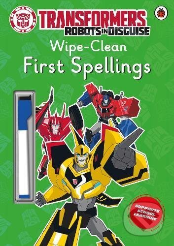 Transformers: Robots in Disguise - Wipe-Clean First Spellings, Ladybird Books, 2017