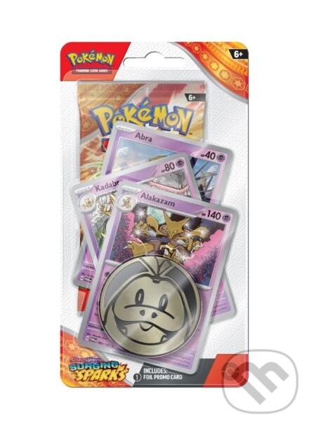 Spoločenská hra: Pokémon TCG: Scarlet & Violet 08 Surging Sparks - Premium Checklane Blister (EPEE). EPEE, 2024