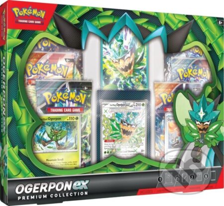 Spoločenská hra: Pokémon TCG: Ogerpon ex Premium Collection (ADC BF). ADC BF