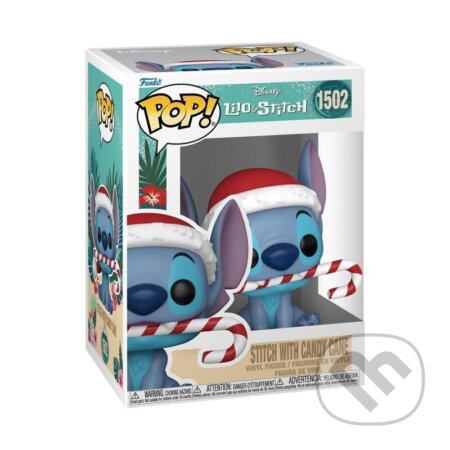 Funko POP Disney: Stitch - Stitch with Candy Cain (Holiday)