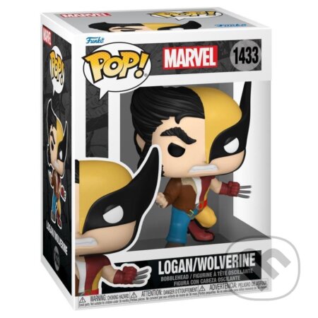 Funko POP Marvel: Split - Wolverine/Logan (Funko). Funko, 2024