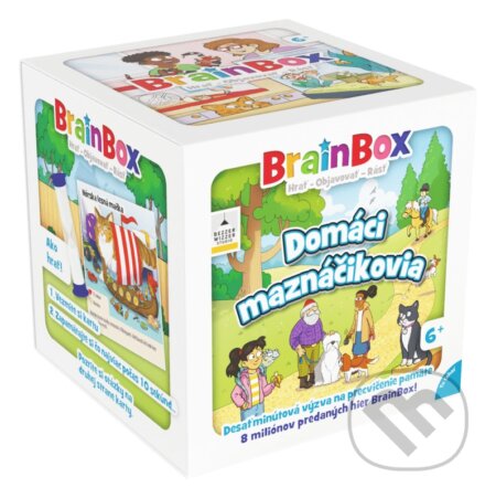 BrainBox Domáci maznáčikovia SK - hra z kategorie Vzdělávací hry