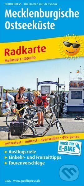 Mecklenburgische Ostseeküste 1:100 000 / cyklistická mapa (freytag&berndt)