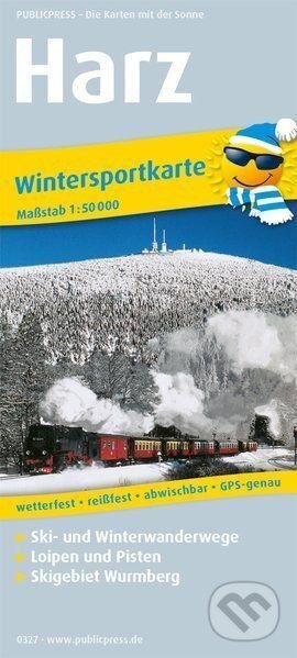 Harz 1:50 000 / turistická mapa (freytag&berndt)