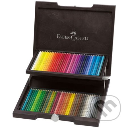 Pastelky Polychromos set 72 ks - drevená kazeta (Faber-Castell)