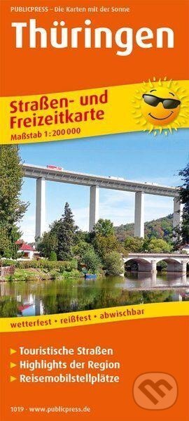 Durynsko 1:200 000 / automapa (freytag&berndt)