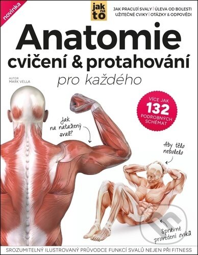 Anatomie cvičení & protahování pro každého - kniha z kategorie Individuální sporty