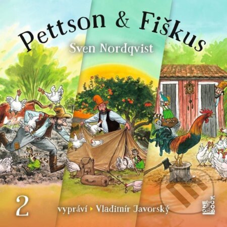 Audiokniha: Dobrodružství kocoura Fiškuse a dědy Pettsona 2 (Sven Nordqvist)