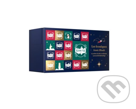 Kávy a čaje: Kusmi Tea Darčeková sada Vianočné ikony 2024 Bio, 24 sáčkov (Kusmi Tea). Kusmi Tea, 2024