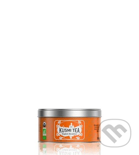Kávy a čaje: Kusmi Tea Sypaný čierny čaj English Breakfast Bio, kovová dóza 20 g (Kusmi Tea). Kusmi Tea, 2024