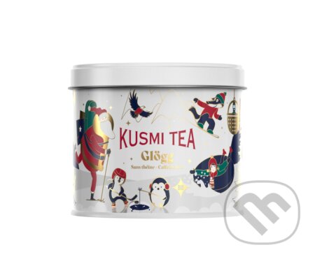Kávy a čaje: Kusmi Tea Sypaný ovocný vianočný čaj Glögg Bio, kovová dóza, 125 g (Kusmi Tea). Kusmi Tea, 2024