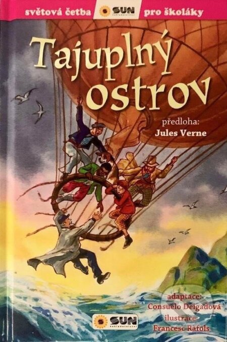 Kniha: Tajuplný ostrov (Jules Verne)