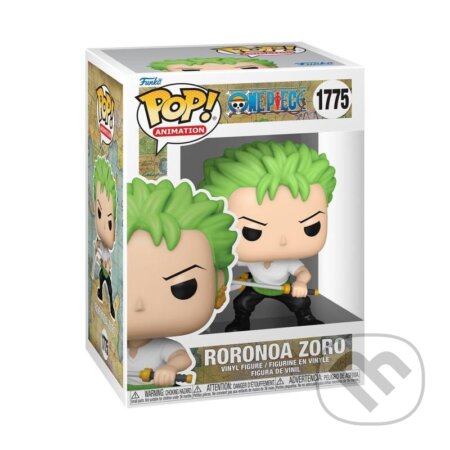 Funko POP Animation: One Piece - Zoro (Refresh) s možností Chase (Funko). Funko, 2024