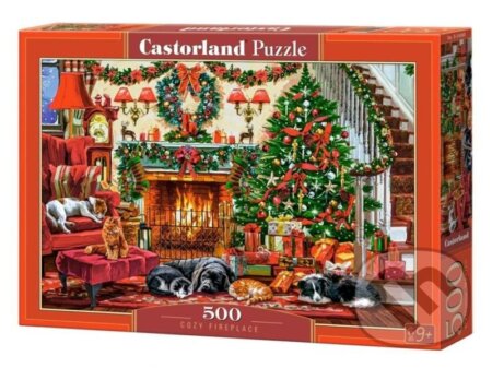 Puzzle: Útulný krb (Castorland)