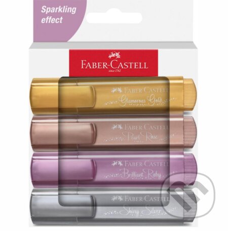 Zvýrazňovač Metallic 1546/4 set