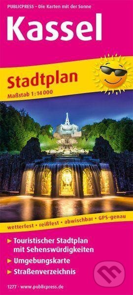 Kassel 1:14 000 / plán města (freytag&berndt)