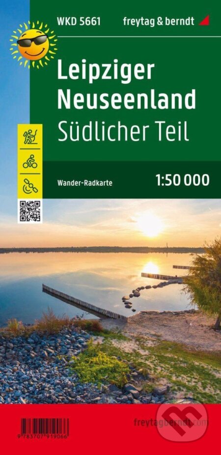 Lipsko jižní část 1:50 000 / turistická a cykloturistická mapa (freytag&berndt)